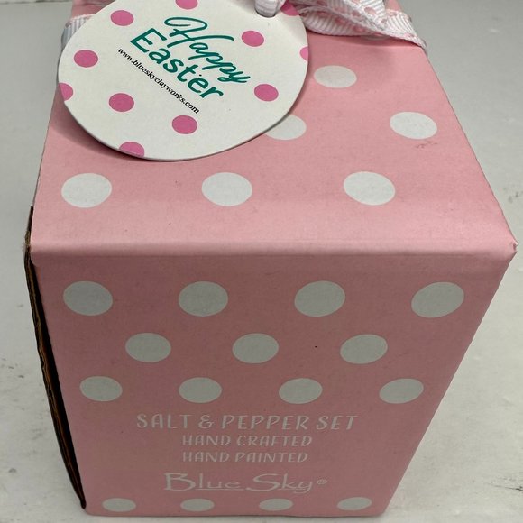 Blue Sky Clayworks Basket Eggs Salt and Pepper - 20308 - Picture 4 of 5